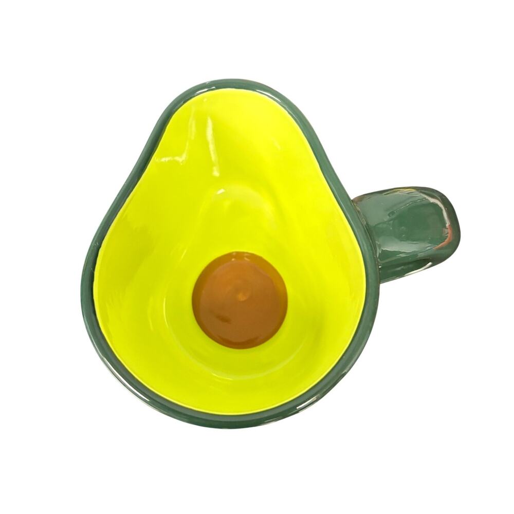 Tabitha Brown for Target Avocado Mug 16 oz Green 3D Stoneware